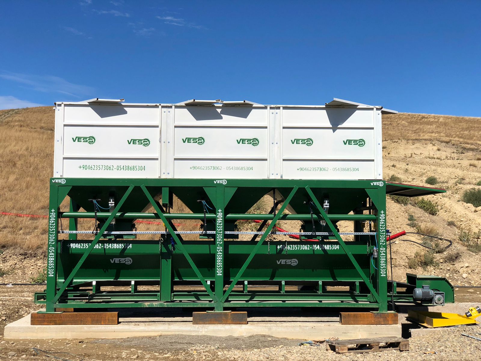 Бункер для сырья Бункер для сырья